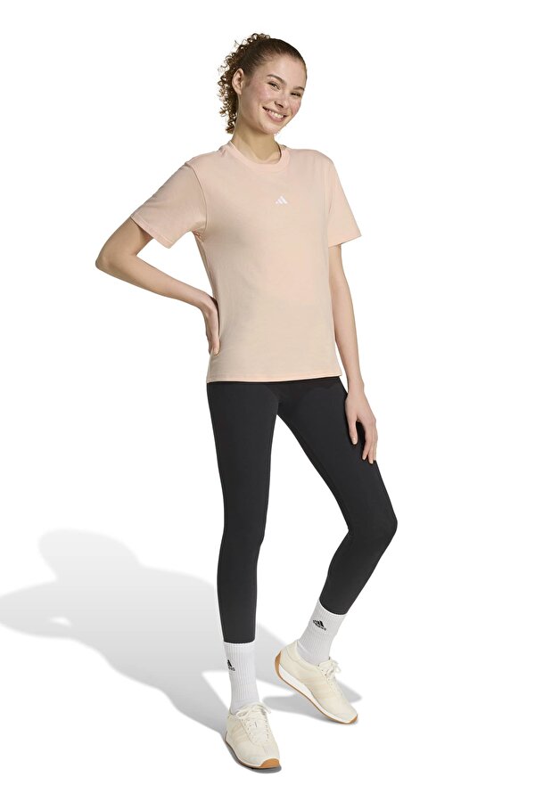 W SL SJ T BLUPNK/WHITE Pembe Kadın Kısa Kol T-Shirt