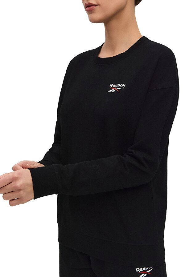 ID SMALL LOGO FRENCH TERR BLACK Woman 060