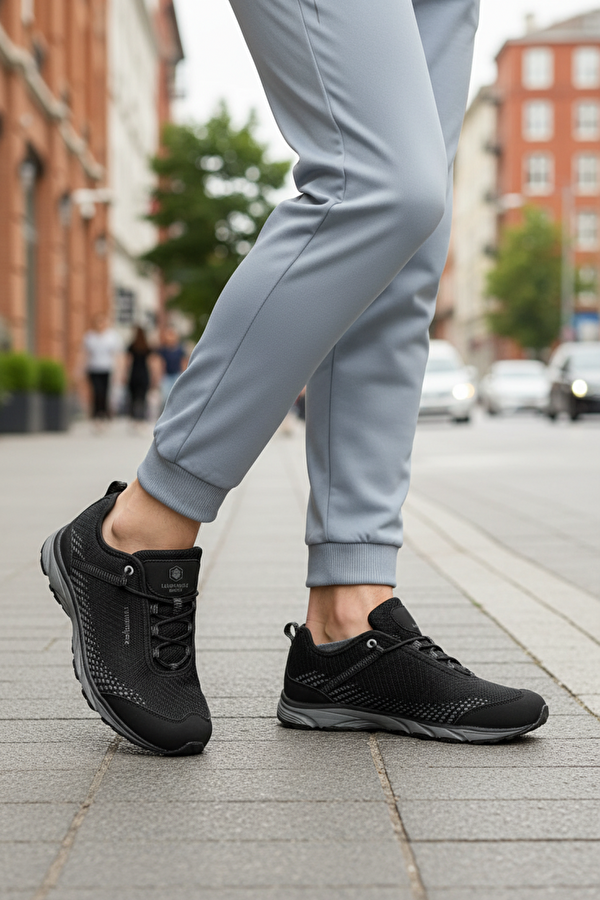 DARE 6FX Siyah Erkek Koşu Ayakkabısı