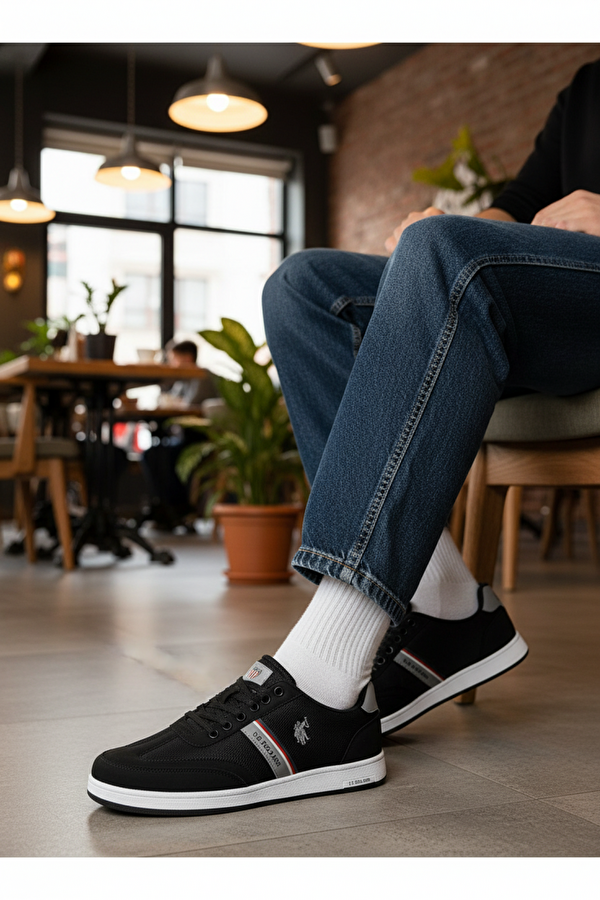 KARES 6FX Siyah Erkek Sneaker