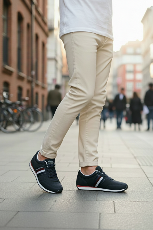 JUSTIN 6FX Lacivert Erkek Sneaker