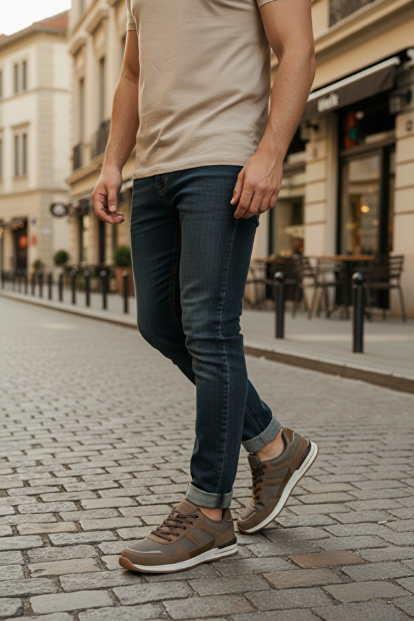 ALLOA 6FX Kahverengi Erkek Günlük Ayakkabı