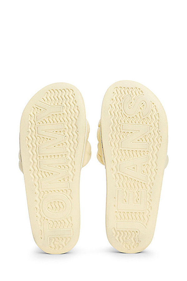 TJW BRAIDED SLIDE Sarı Kadın Terlik