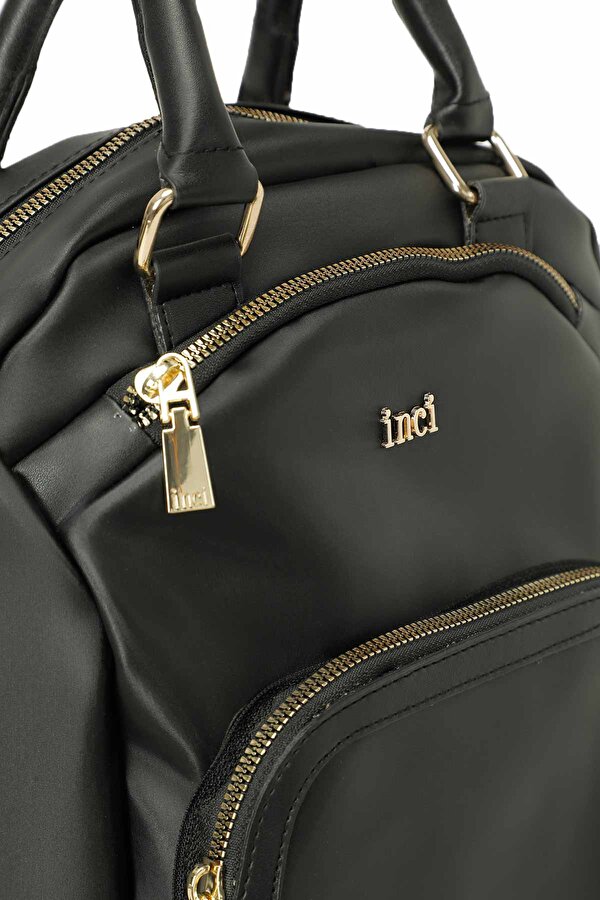 INCI STN LUKS SRT 6FX Siyah Kadın Sırt Çantası