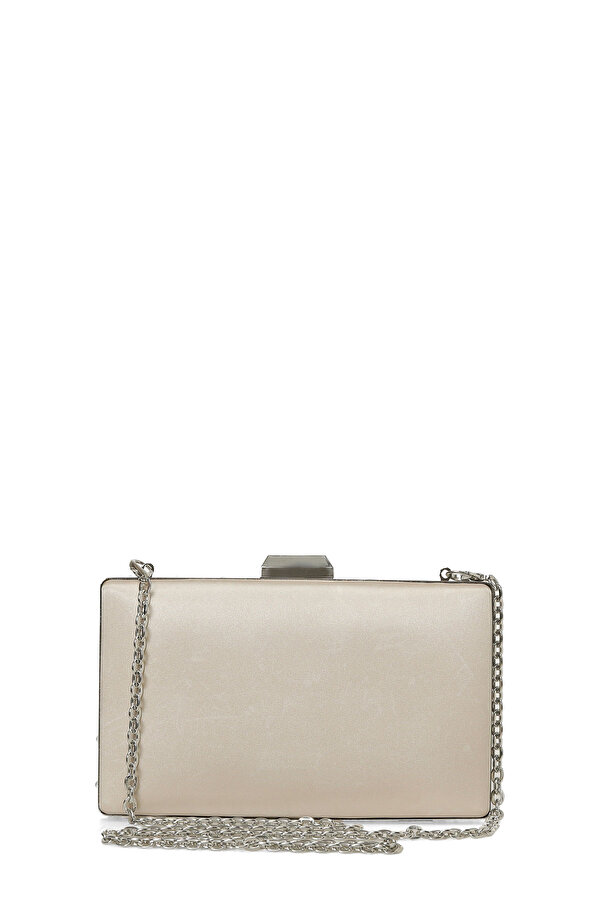 JOSTONENEW 6FX Krem Kadın Clutch