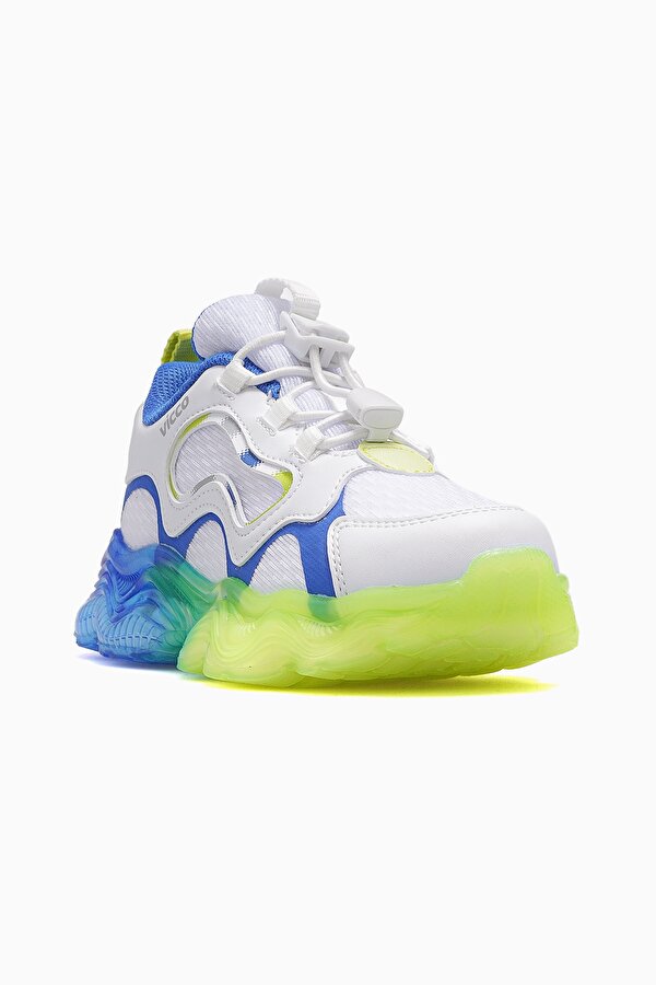 Sunday Erkek Çocuk Işıklı Spor Ayakkabı 26y 346.174 Pe Beyaz/sax