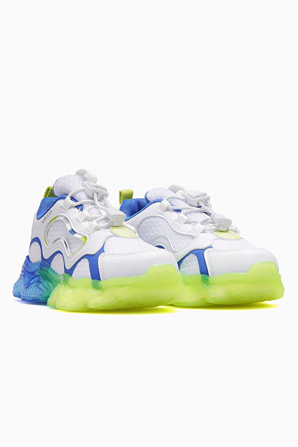 Sunday Erkek Çocuk Işıklı Spor Ayakkabı 26y 346.174 Pe Beyaz/sax