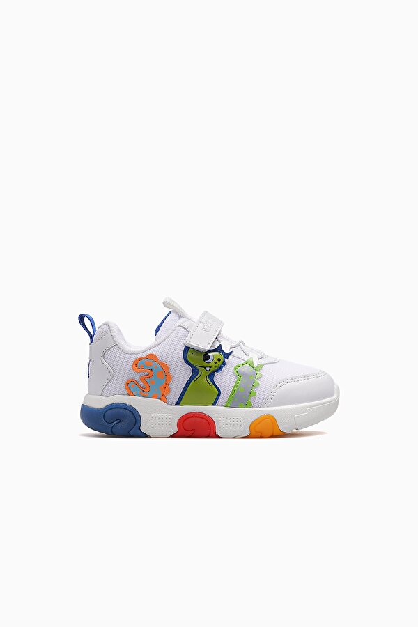 Number Erkek Çocuk Hafif Işıklı Spor Ayakkabı 26y 346.160 Pe Beyaz/mavi