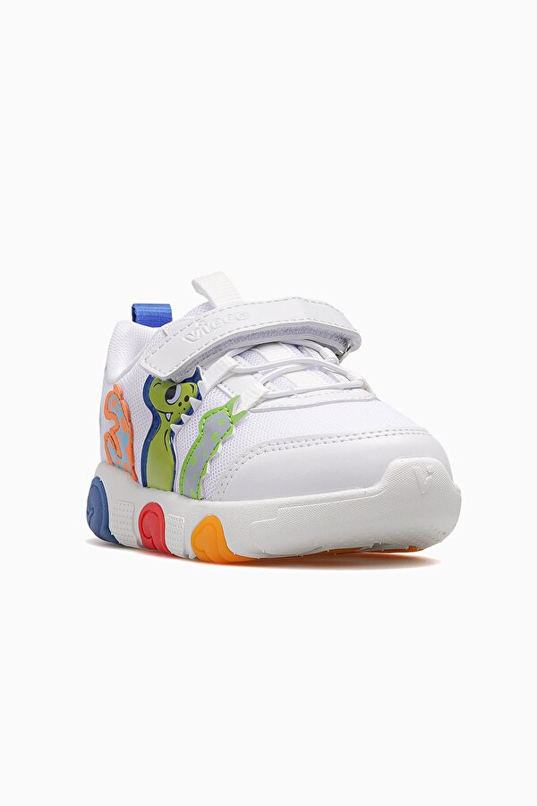 Number Erkek Çocuk Hafif Işıklı Spor Ayakkabı 26y 346.160 Pe Beyaz/mavi