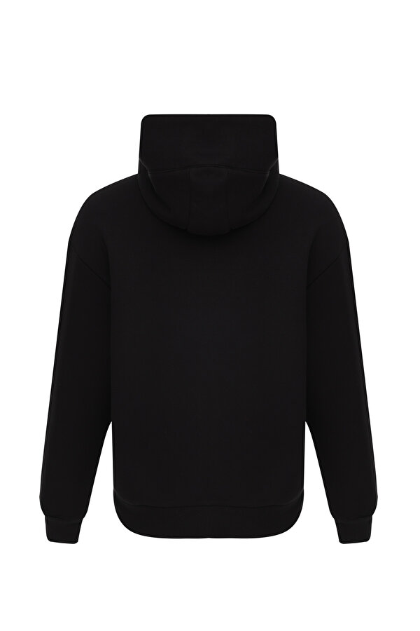 Q3 IDE FLEECE HOODIE Siyah Kadın Sweatshirt