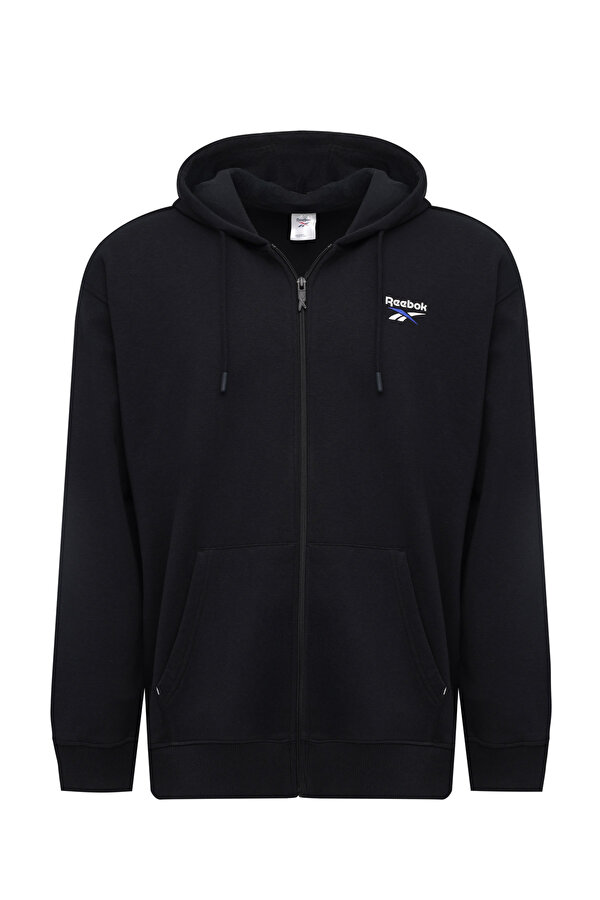 ID II FZ Siyah Erkek Eşofman Üstü