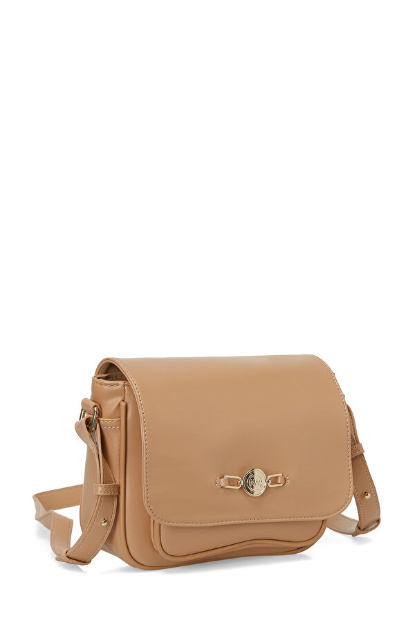 NWIDCROSS 6FX Bej Kadın Çapraz Çanta