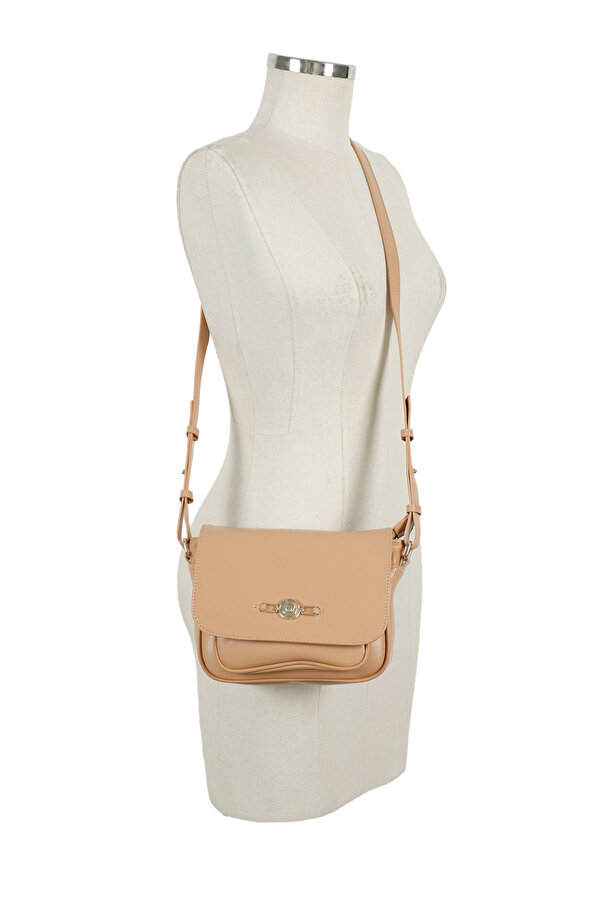 NWIDCROSS 6FX Bej Kadın Çapraz Çanta