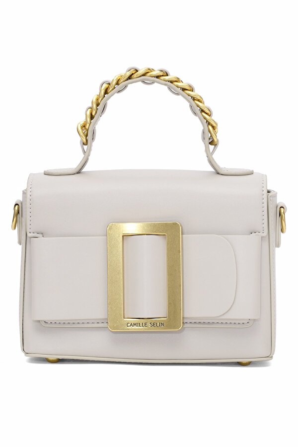 25YG140 Kadın El Çantası Bej