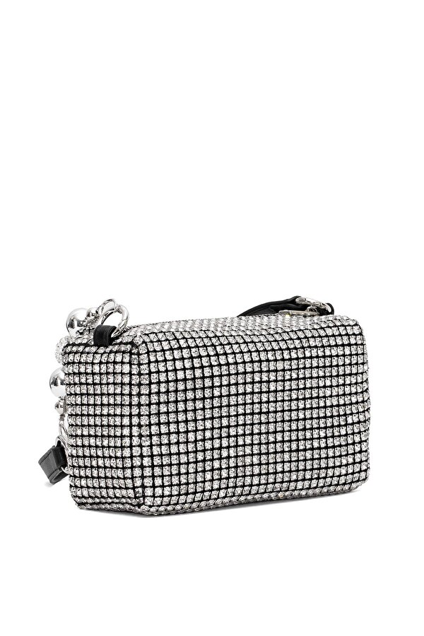 25YG237 Kadın El Çantası Gümüş