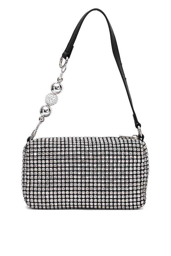 25YG237 Kadın El Çantası Gümüş