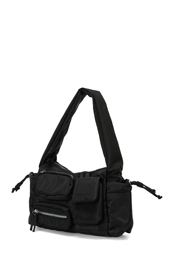 PRST COKCEPLI OMZ 6FX Siyah Kadın Omuz Çantası