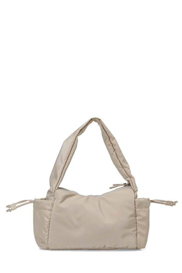 PRST COKCEPLI OMZ 6FX Bej Kadın Omuz Çantası