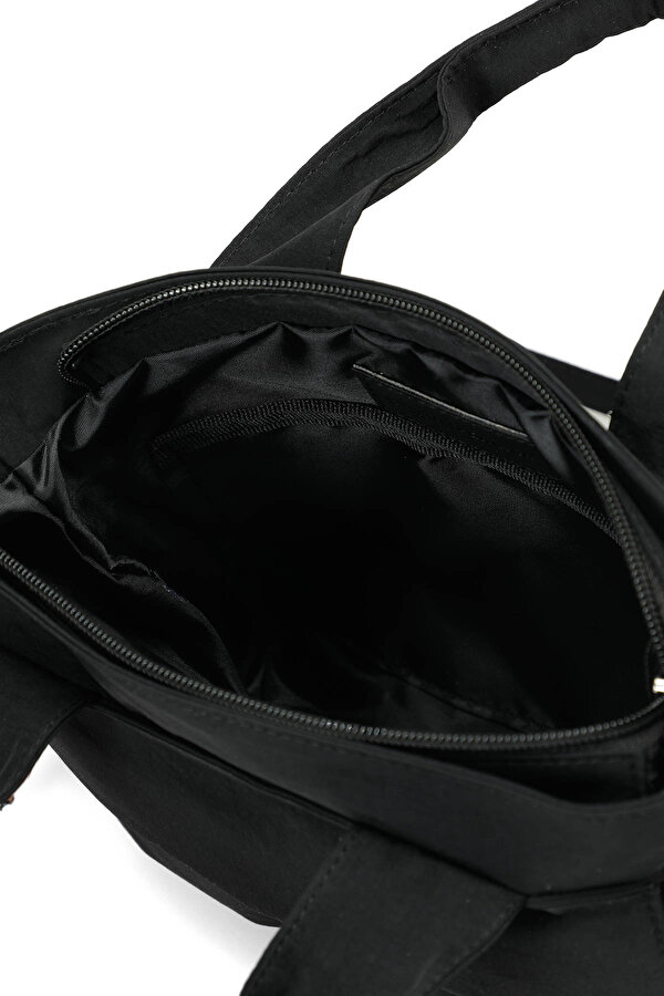 KRKL COKCEPLI EL 6FX Siyah Kadın El Çantası