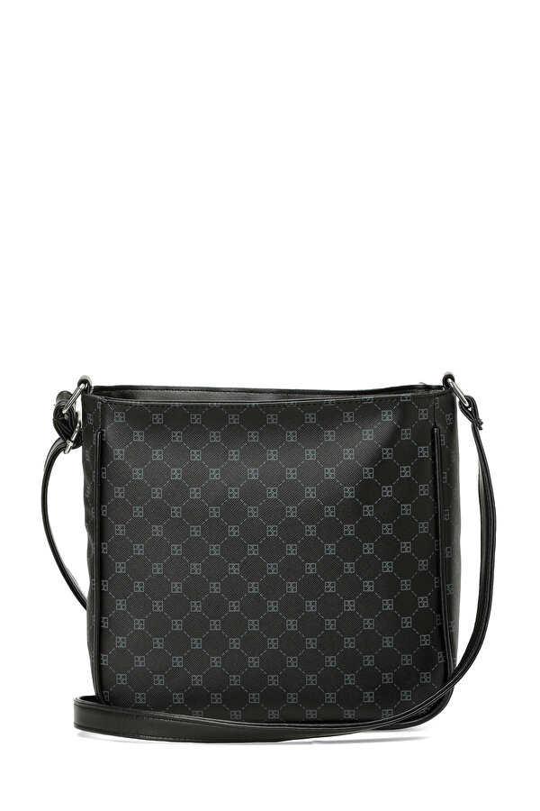 MNG KLSK YENI CPRZ 6FX Siyah Kadın Çapraz Çanta