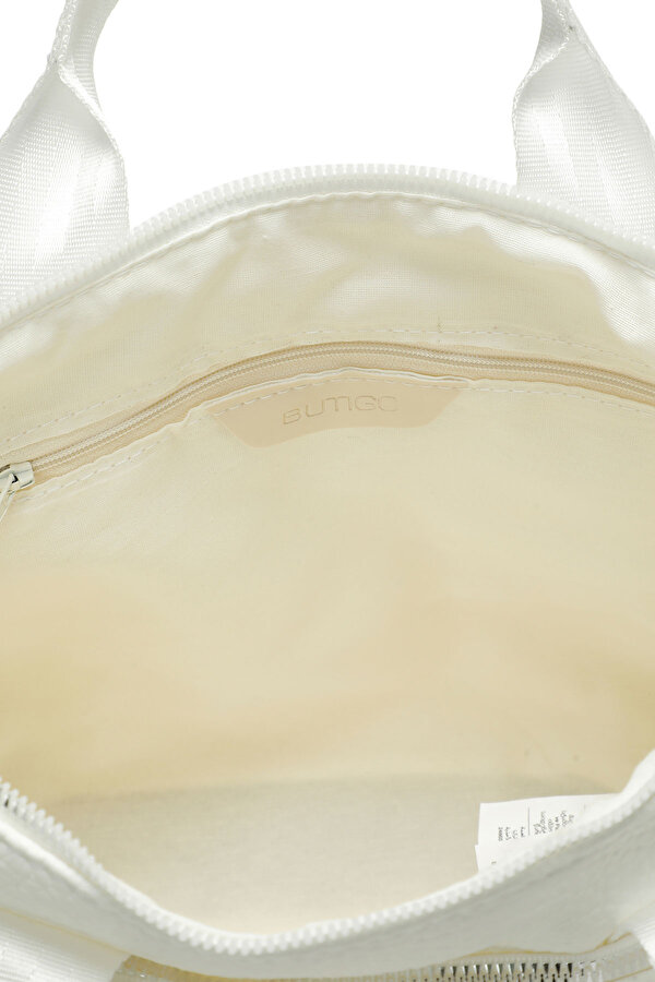 NTRL YKM CKGZ KL 6FX Beyaz Kadın Kol Çantası