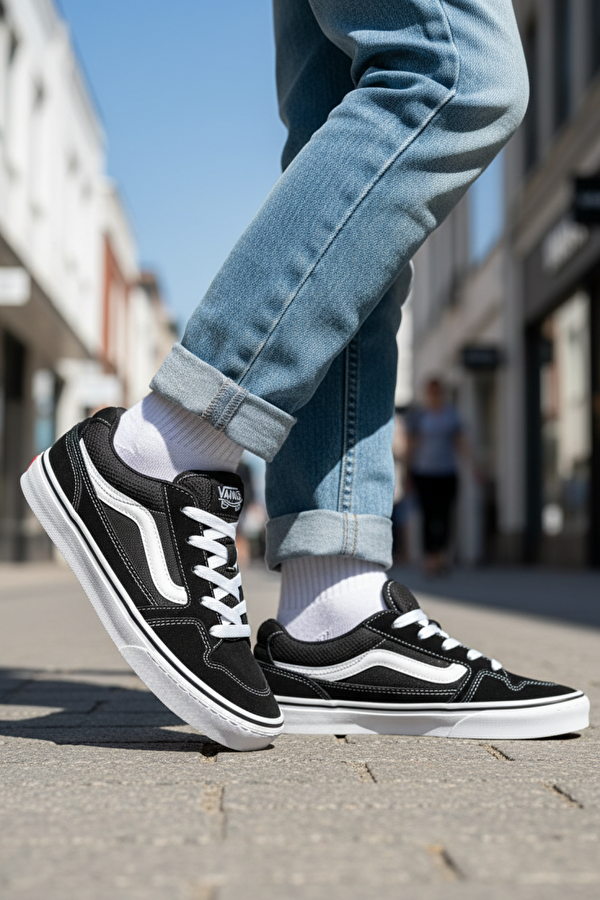 Caldrone Siyah Unisex Çocuk Sneaker