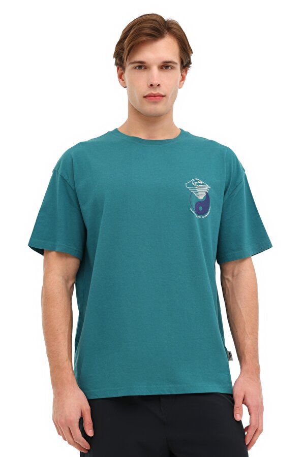 HW HYPNOTIC WAVE SS PASTEL YESIL Erkek Kısa Kol T-Shirt