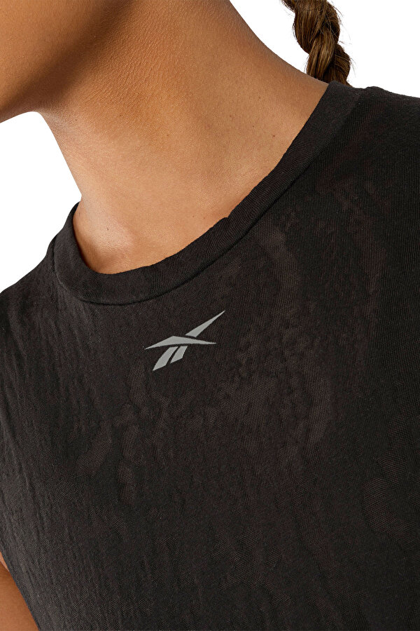 LUX BURNOUT TANK BLACK Woman 046