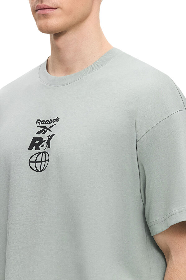 BACK FADE T-SHIRT LIGHT ANTHRACITE Man 054