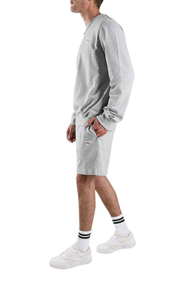 ID SMALL LOGO SHORTS GRAY MELANGE Man 337