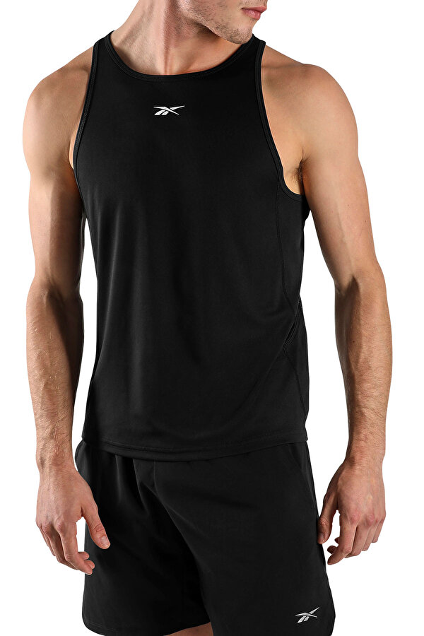 ID RUN TANK BLACK Man 046