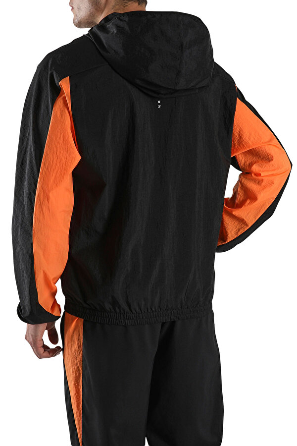 ID RUNNING WOVEN FULL ZIP BLACK Man 047