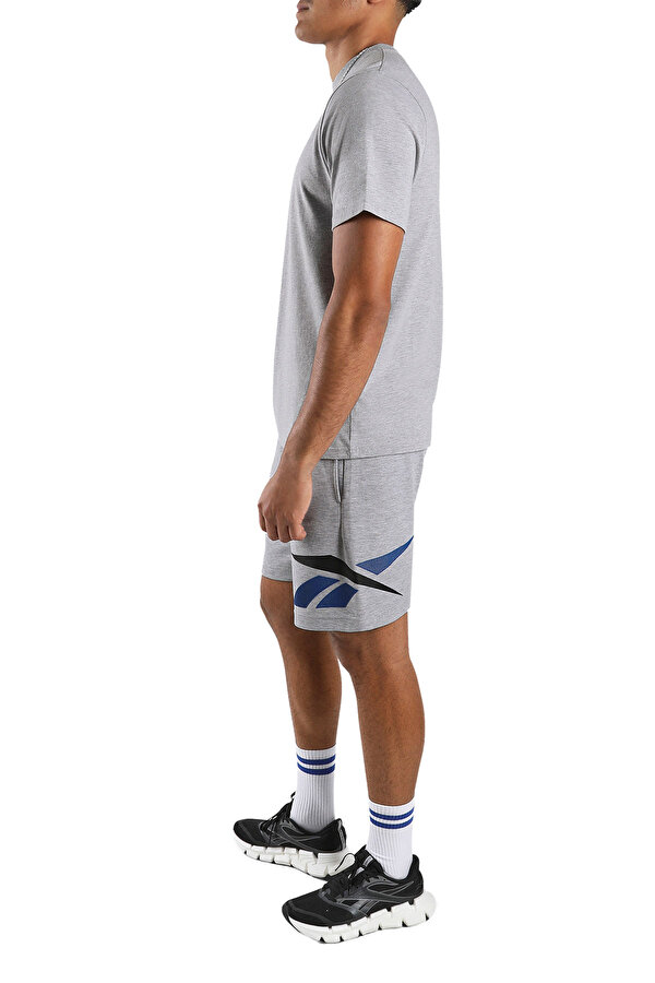 LOGO PLACEMENT T-SHIRT GRAY MELANGE Man 054