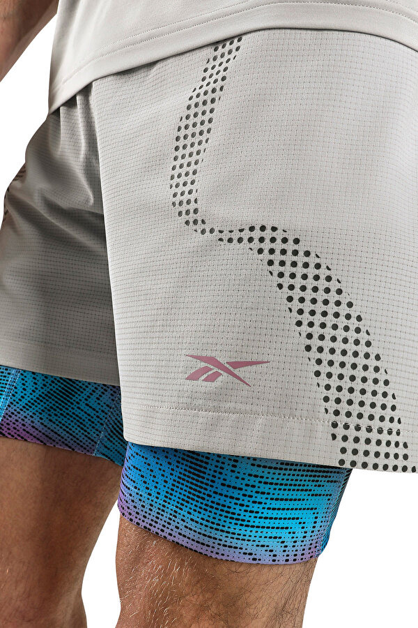 RBK LAB 2IN1 SHORTS GRAY Man 337