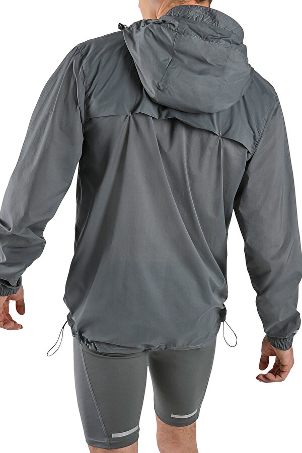 RBK LAB RUNNING JACKET GRAY Man 047