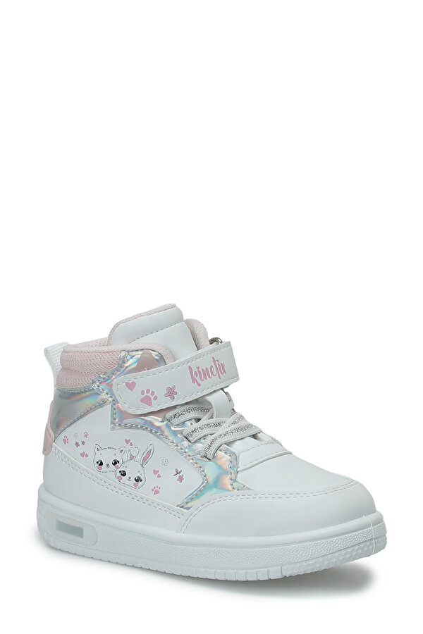 DREP HI B Beyaz Kız Çocuk High Sneaker