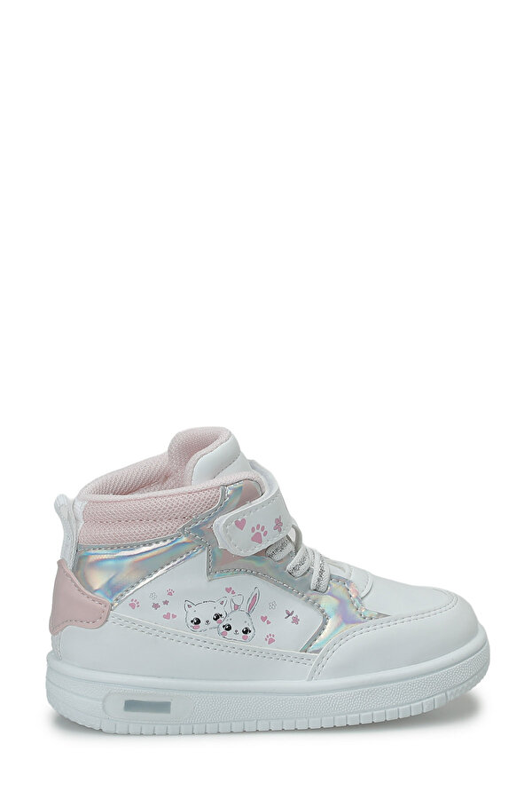 DREP HI B Beyaz Kız Çocuk High Sneaker