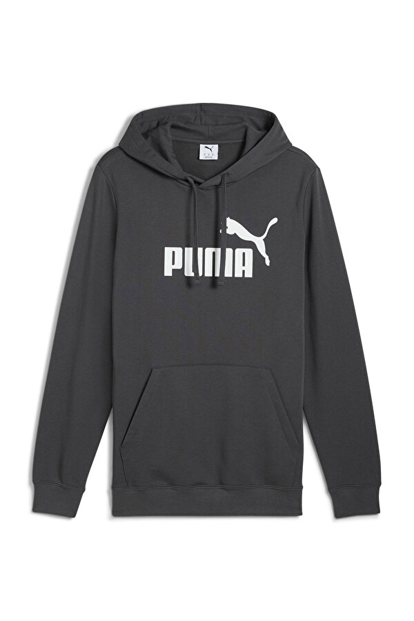 ESS No. 1 Logo Hoodie TR Gri Erkek Sweatshirt - 2. Ürüne %50 İndirim