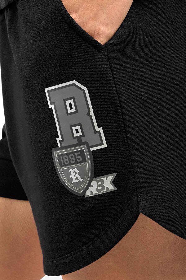 BLENDED PATCHES SHORTS BLACK Woman 337