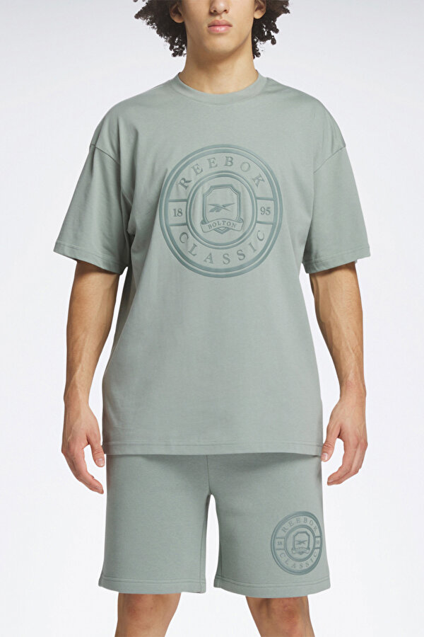 CREST T-SHIRT LIGHT ANTHRACITE Man 054