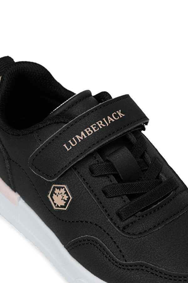 RICK JR Siyah Kız Çocuk Sneaker - Lumberjack