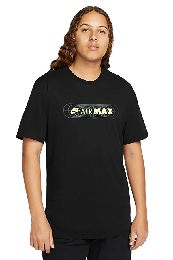 M NSW AIR MAX SS TEE BLACK Man 054