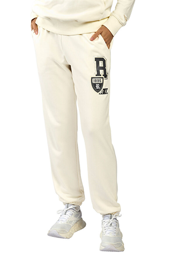 BLENDED PATCHES PANTS ECRU Woman 058