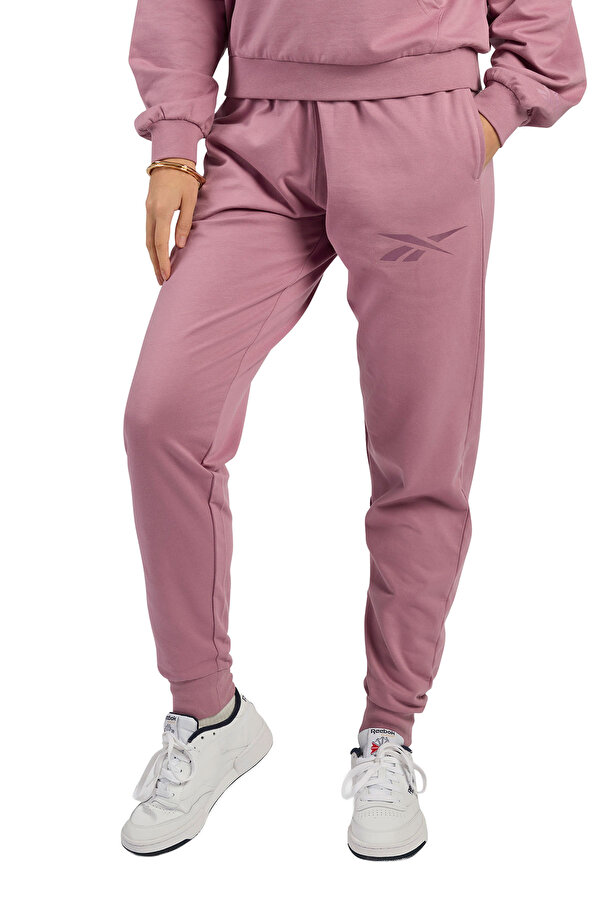 SATIN LOGO JOGGER PANTS PURPLE Woman 063