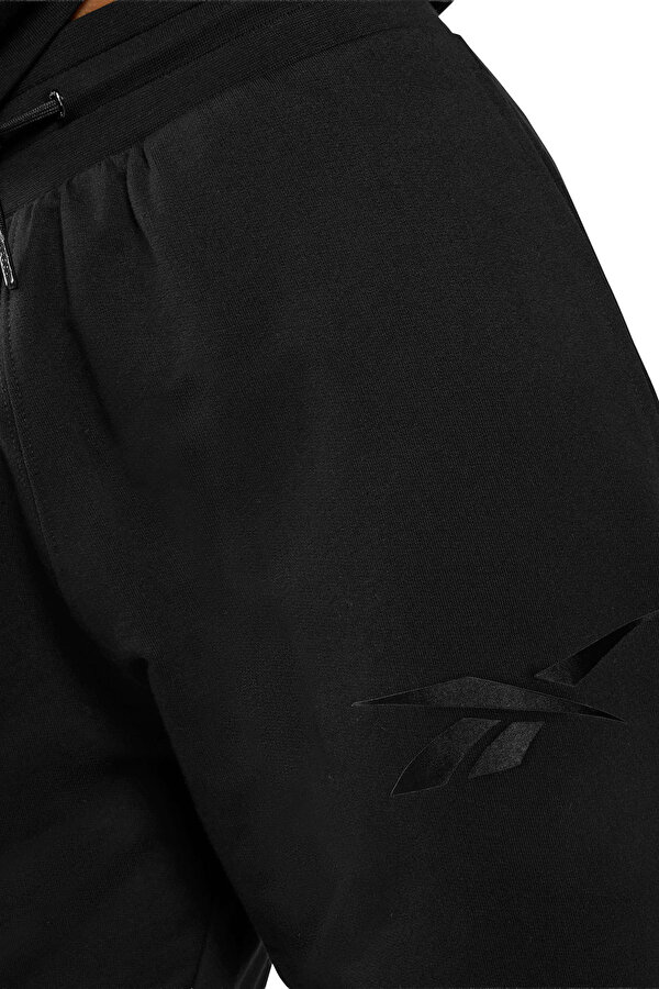 SATIN LOGO JOGGER PANTS BLACK Woman 063