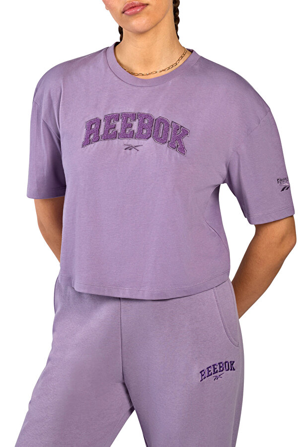 PREP CHENILLE T-SHIRT PURPLE Woman 054