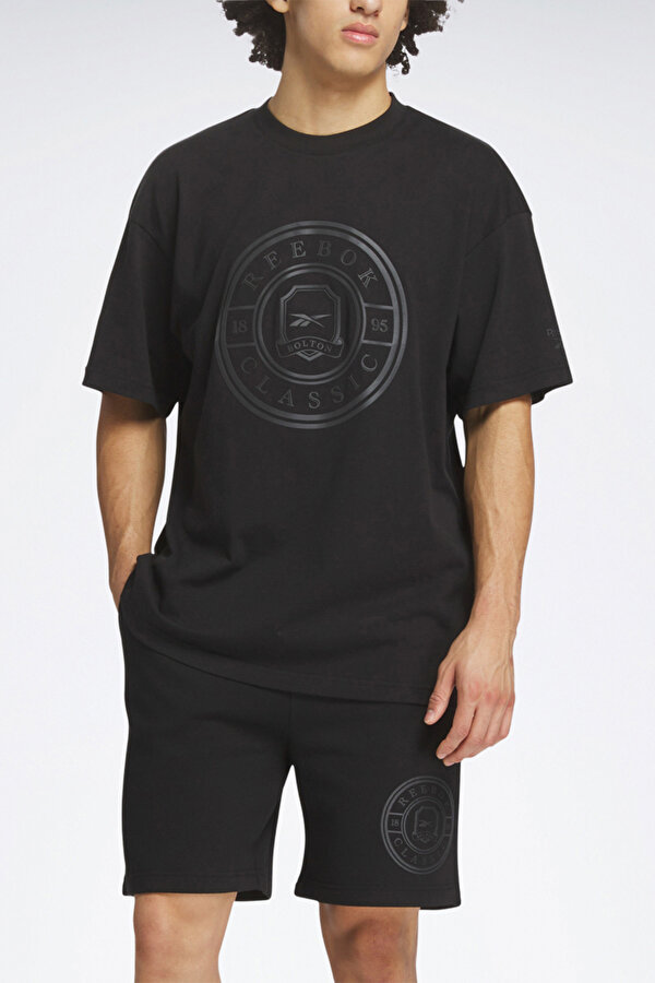 CREST T-SHIRT BLACK Man 054