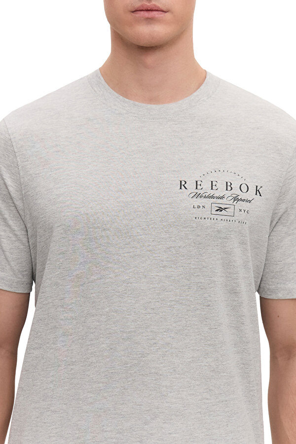 WORLDWIDE GRAPHIC TEE GRAY MELANGE Man 054