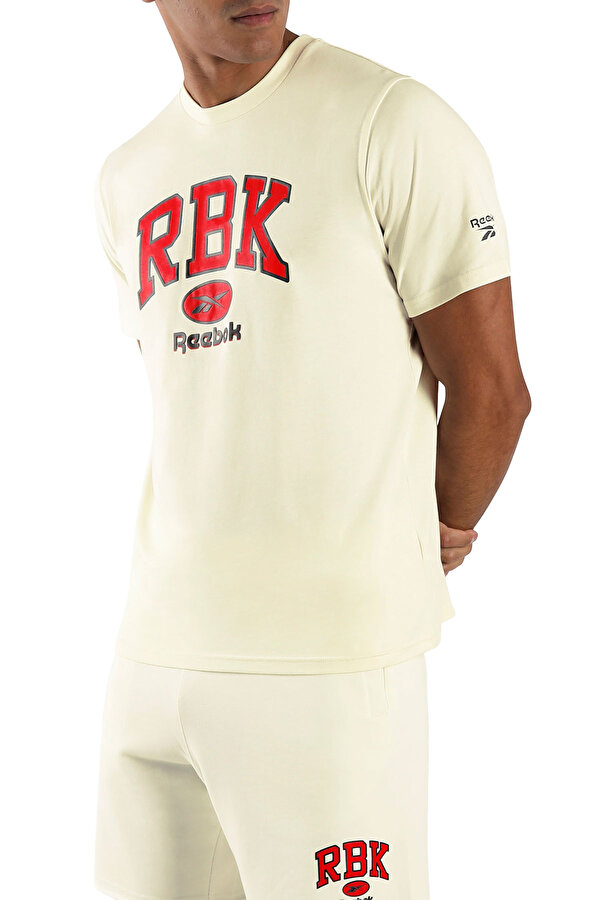RBK COLLEGIATE T-SHIRT ECRU Man 054