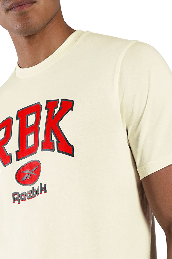 RBK COLLEGIATE T-SHIRT ECRU Man 054
